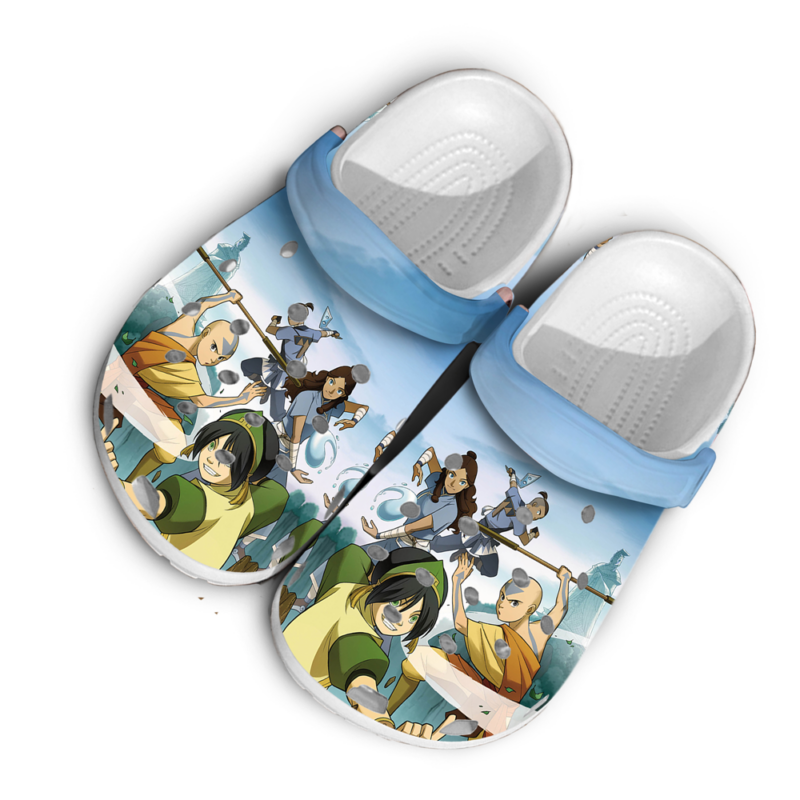 Classic Avatar The Last Airbender Unisex Crocs | Limo Shoes