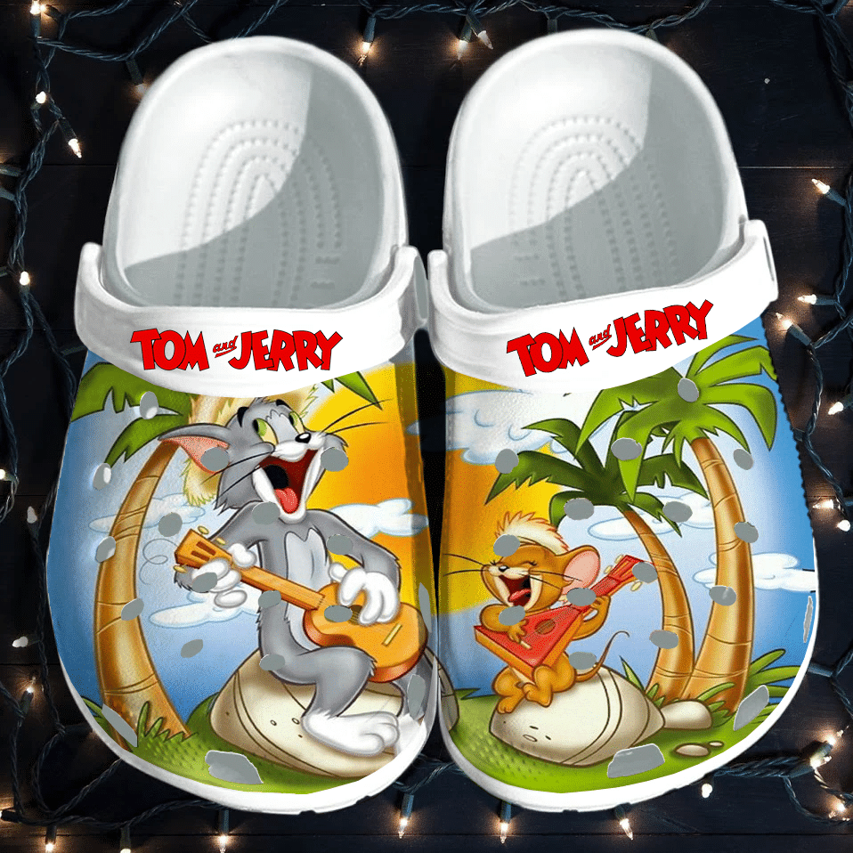 Tom and Jerry Crocs shoes