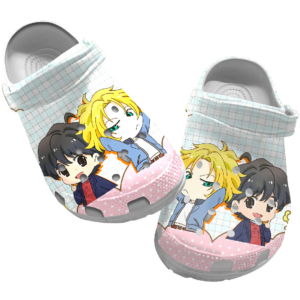 Classic Banana Fish anime crocs