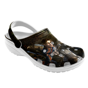 Art Bayonetta graphic vintage clogs