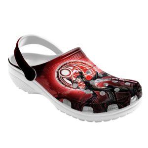 Retro Bayonetta Adventure crocs clogs