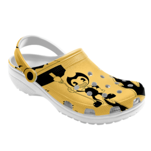 Retro Bendy graphic clogs crocs