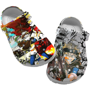 Art Black Clover Manga crocs