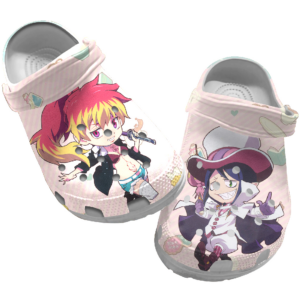 Art Blue Exorcist anime crocs