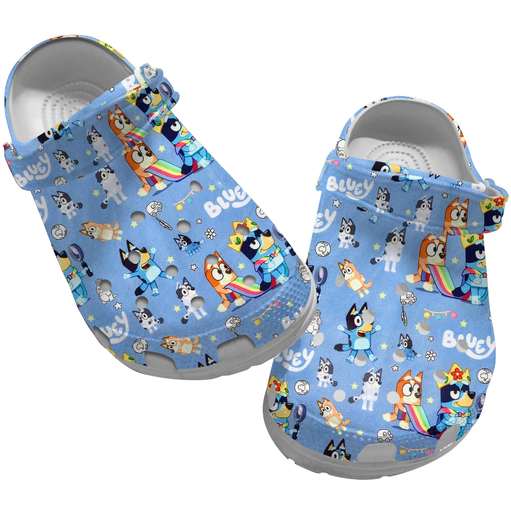 Best Bluey Crocs Shoes for the Whole Family | Limo Shoes