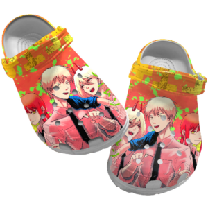 Retro Chainsaw Man Unisex crocs