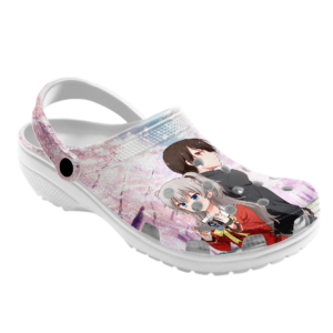 Funny Art Charlotte anime crocs