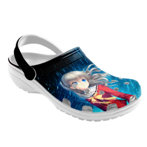 Retro Charlotte Anime Men crocs