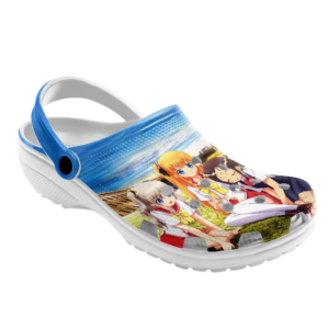 Retro Charlotte Anime retro crocs