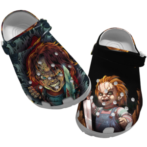 Classic Chucky Horror Movie Men Crocs