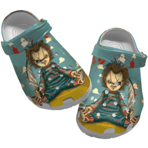 Classic Art Chucky Horror Movie shoes