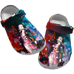 Art Demon Slayer Anime Crocs