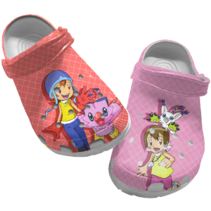 Classic Photo Digimon Digital crocs