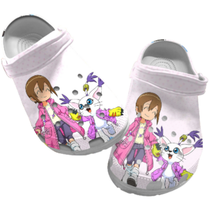 Digimon Digital Monsters anime crocs