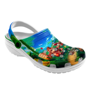 Funny Art Donkey Kong clogs