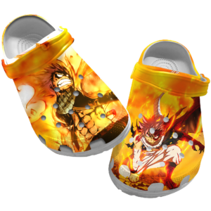 Retro Fairy Tail Anime Crocs