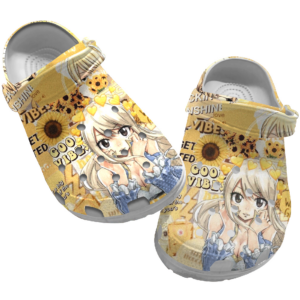 Funny Art Fairy Tail Anime Crocs