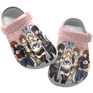 Photo Fairy Tail Anime Crocs