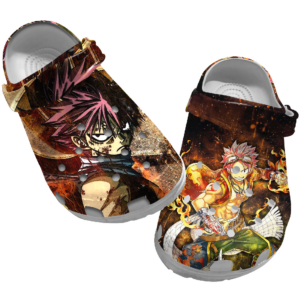 Cute Art Fairy Tail Anime Crocs