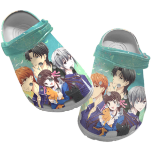 Funny Art Fruits Basket anime crocs