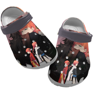 Gintama Manga Unisex anime crocs