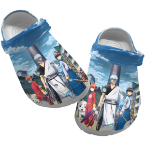 Retro Gintama Manga anime crocs