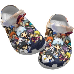 Classic Art Gintama anime cartoon crocs