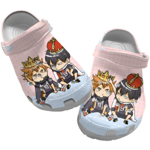 Classic Haikyuu animer cartoon crocs