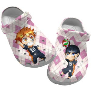 Art Haikyuu anime retro crocs