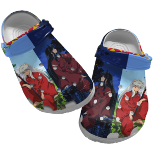 Classic Art Inuyasha Manga crocs