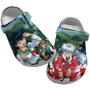 Cute Art Inuyasha Manga Unisex Crocs