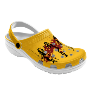 Retro Kill Bill anime crocs