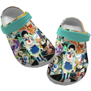 Funny Art Mob Psycho 100 crocs