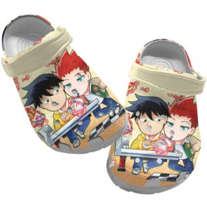 Cute Art Mob Psycho 100 crocs