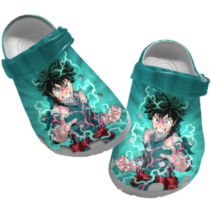 Vintage My Hero Anime Crocs