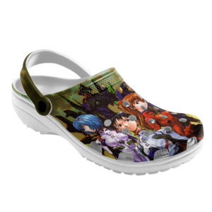 Evangelion Anime Men cute crocs