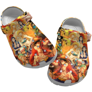 Retro One Piece Japanese Crocs