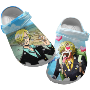 Cute Art One Piece Anime Crocs