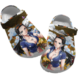 Funny Art One Piece Crocs