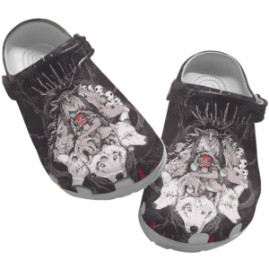 Funny Art Princess Mononoke crocs