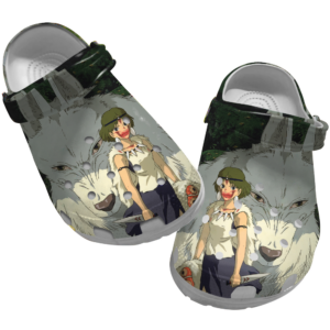 Classic Princess Mononoke crocs shoes