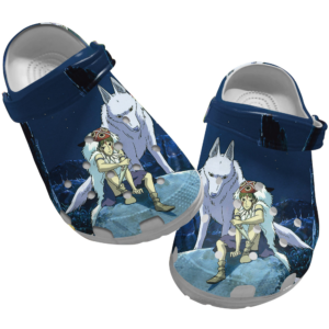 Classic Photo Princess Mononoke crocs