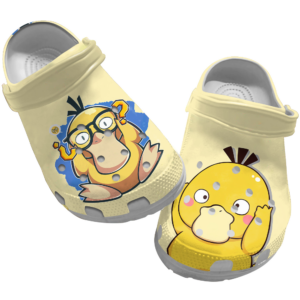 Classic Psyduck Cute Crocs shoes