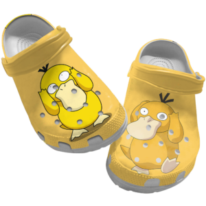 Top Retro Psyduck Cute Crocs