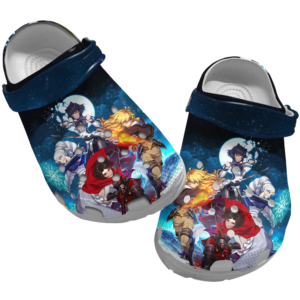 Retro RWBY Anime Unisex crocs