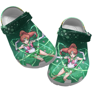 Retro Sailor Moon crocs shoes