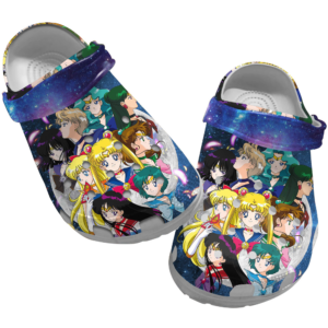 Art Sailor Moon Adventure Unisex Crocs