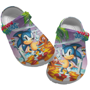 Photo Sonic the Hedgehog crocs