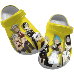 Classic Art Soul Eater Anime Crocs