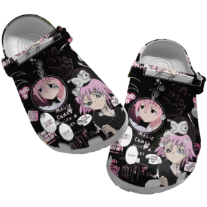 Retro Soul Eater Anime Crocs